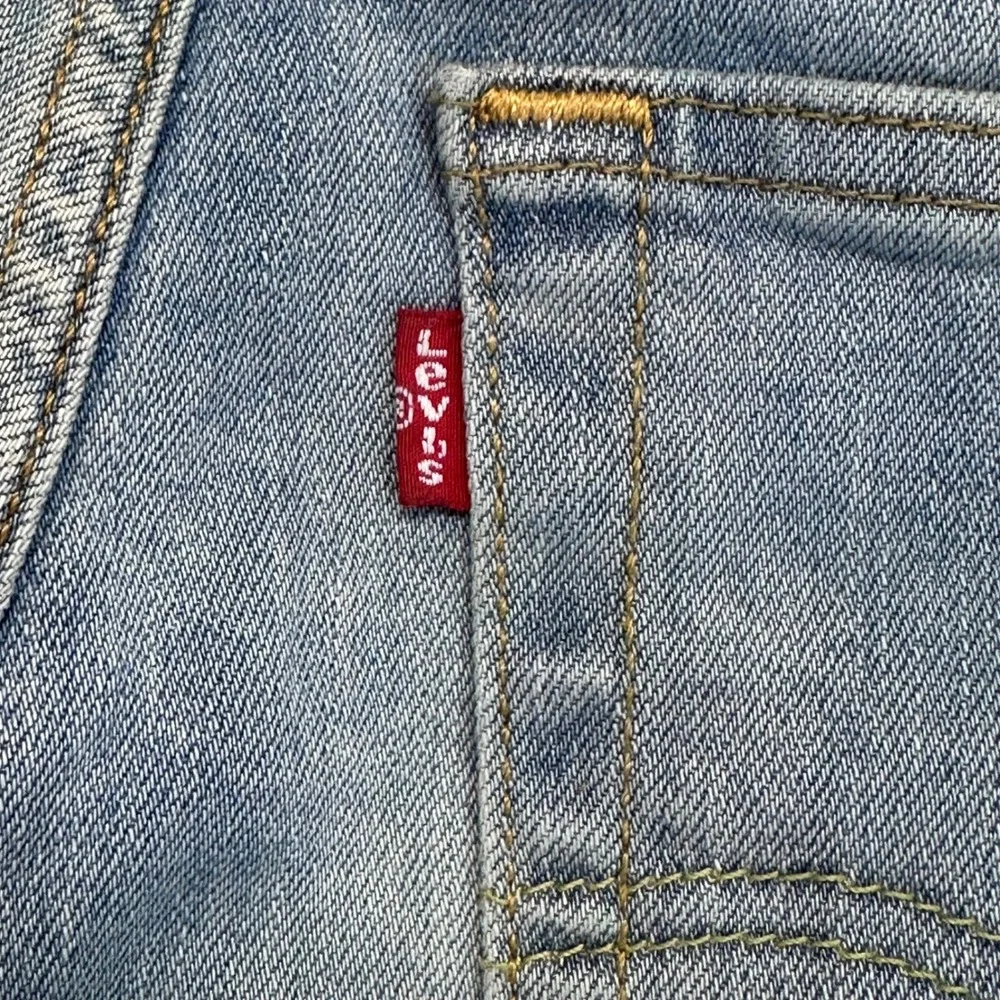 Levis 511 Slim Fit Jeans Light Wash Blue Denim 31x31 Mens Casual Pants